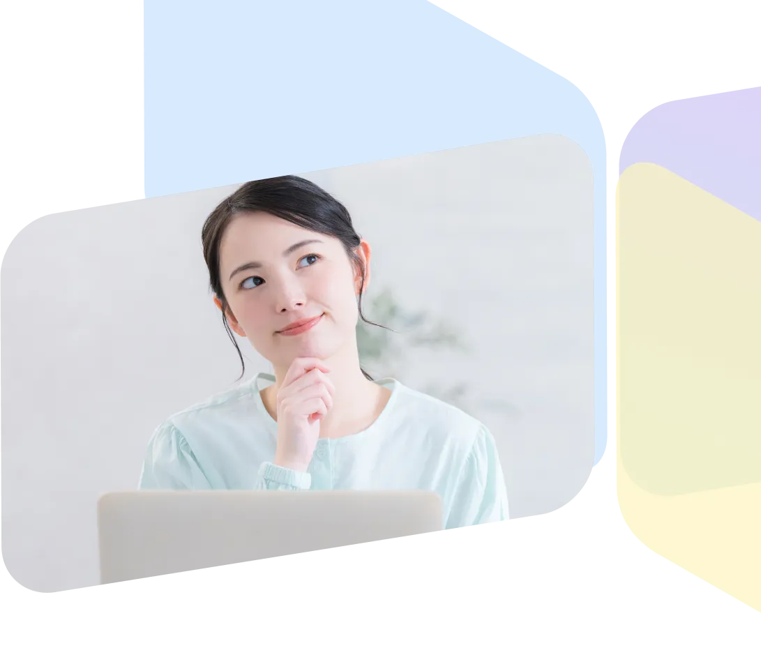 AIを学ぶ女性のイラスト